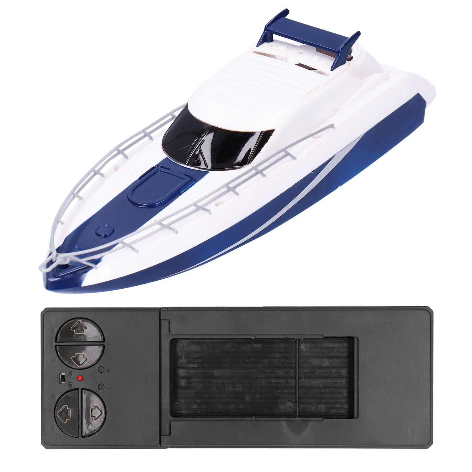 2.4G Wireless Remote Control Mini Boat Simulation RC Children Plastic Boat Model Toy