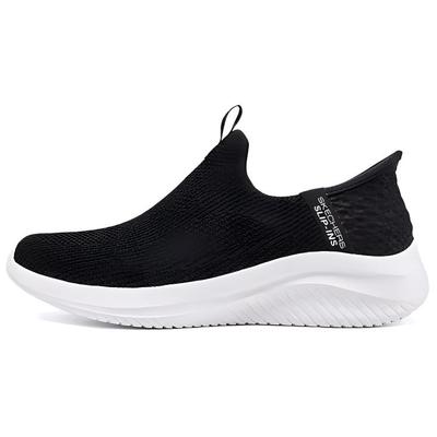 Ultra Flex 3.0 Miękkie Wygodne Niskie Buty Lifestyle Damskie Trampki Czarne 150450-BLK
