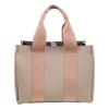 Lizdays A4 Tote Tape IC Card Small Women's Bag, 2-Way, Handle, Pocket, (Gray Beige)