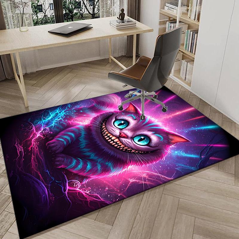1PC WonderlCat Fantasy Rug Game Carpet, Floor Mat for Bedroom Living Room Entryway Rug, Home Decor Idea Gift for Christmas birthday