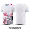 Quick-Dry Badminton Set Men Women Sportswear Training Outfit Striped Gym Running Volleyball Tennis