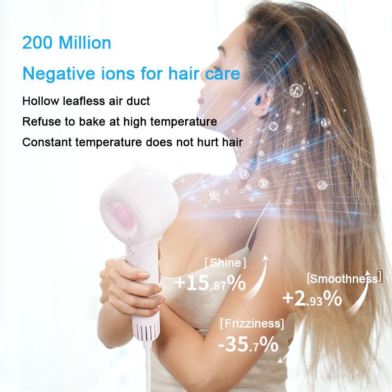 Professional Negative Ion Hair Dryer 220V Household Appliances Constant Temperature Hair Care Hair Dryer