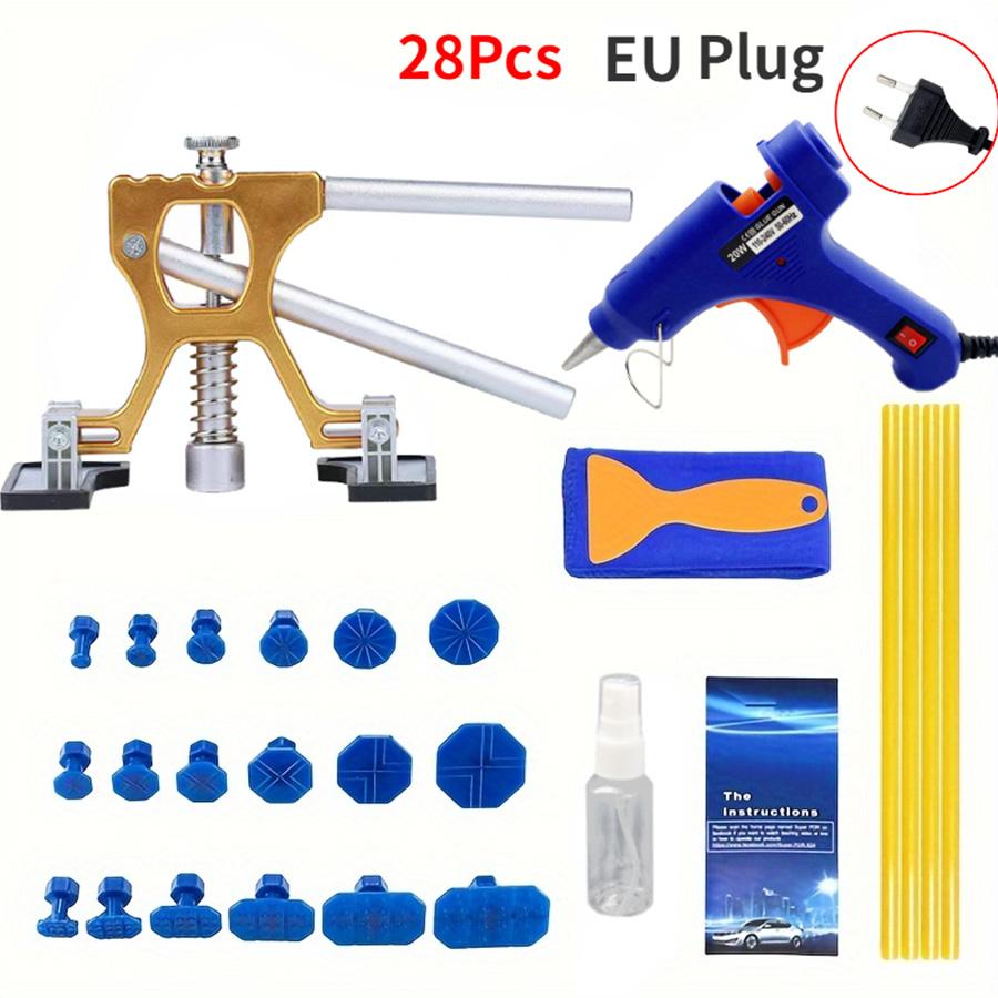 PWSAuto Body Dent Repair Kit Car Dent Puller With Golden Dent Puller For Auto Body Dent Removal Minor Dent And Deep Dent Removal