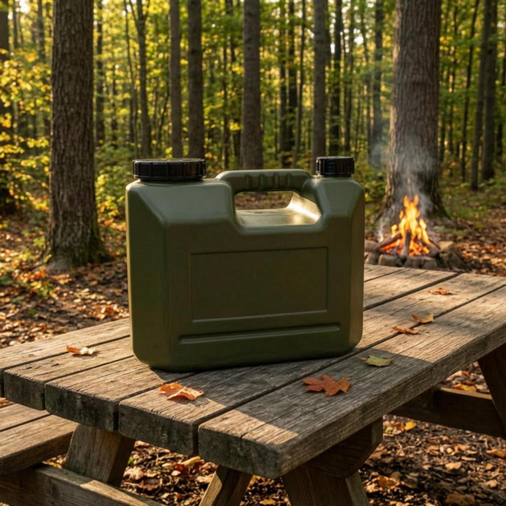 Portable Water Tank Heavy-Duty with Handle Food-Grade for Travelers