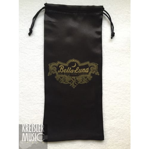 High-quality wooden violin shoulder rest, foldable and lightweight, with BellaLuna pouch (Large size (3/4-4/4))