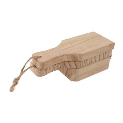 Banana Smasher Maker 2 In 1 Wooden Tostonera Plantain Press for Fried Plantains Chips Tostones Cups Potatoes