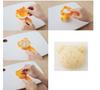 Ernest Nylon Character Bento Easy Cutting and Friends a Favorite Brand of Major Restaurants (Onigiri) Mold, (Bear Set), A-76710,