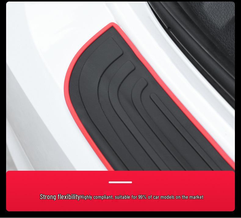 Bil Bagageutrymme Skydd Gummilist - Anti-Kollision, Anti-Repor, Anti-Skav, Anti-Steg