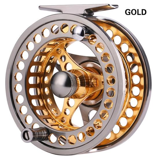 Fly Fishing Reel Aluminum Die Full Metal Casting CNC Fly Fishing Wheel 5/6 7/8