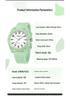 SANDA Unisex Luminous Korean Style Nurse Watch: Lightweight, Thin, Waterproof, Large Dial Quartz Watch for Teens