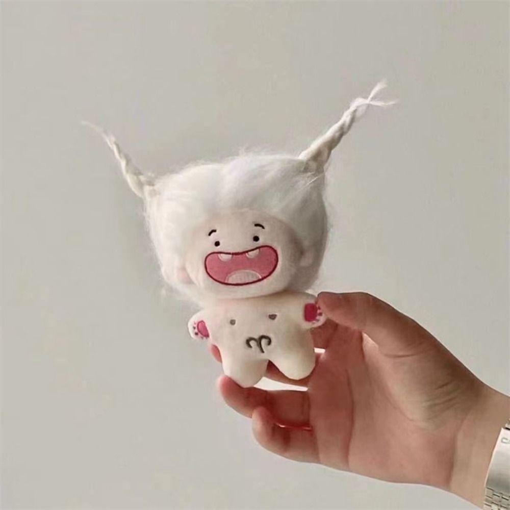 Funny Diy Hairstyle Baby Toothless Cotton Plush Doll Toothless Dolls Keyring 12 Constellations
