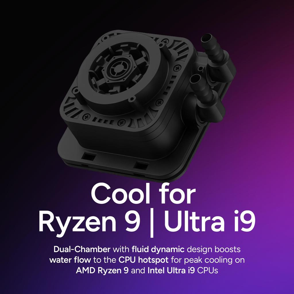 Cooler Master MasterLiquid ML360R RGB All-in-One Flüssigkeits-CPU-Kühler [Kompatibel mit Intel/AMD] FN1254 MLX-D36M-A20PC-R1