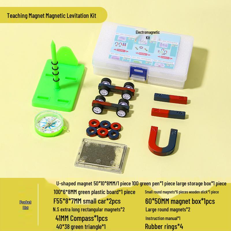 

Elementary School Science Magnetic Car Compass Experiment Set for Kids