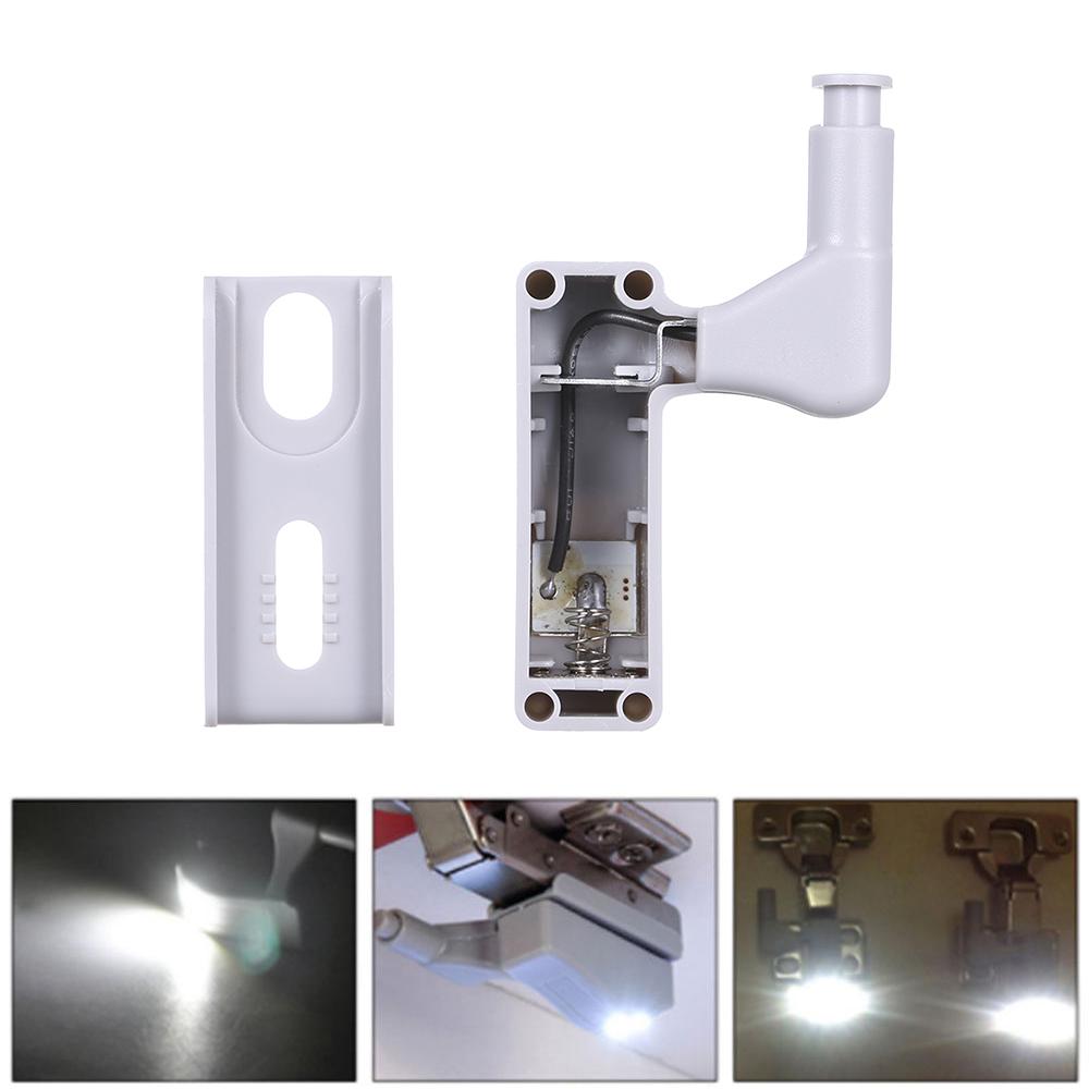 1/10 ADET LED Sensör Menteşe Işık Lambası Mutfak Dolabı Dolap Dolap Dolap