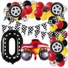 Racing-themed Party Balloon Set for Children's Birthday Party Decorations