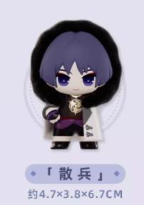 100%Genuine Genshin Impact Fools Executive Series Q  Egg Balladeer Wanderer Cute Q Figurine Birthday Toys Girl Gift