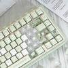 Keycap Senyu Cherry Pbt Green Minimalist Light Green Custom Keyboard Keycaps 131 Keys