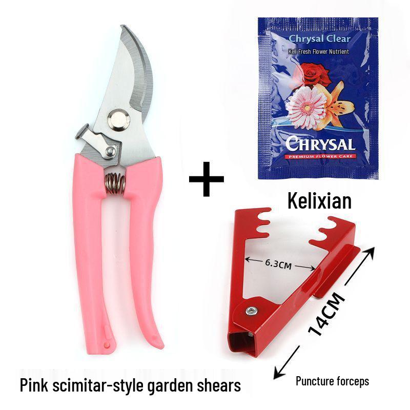 Horticulture Pruning Shears: Bonsai, Floral, and Grafting Scissors for Household and Garden Use