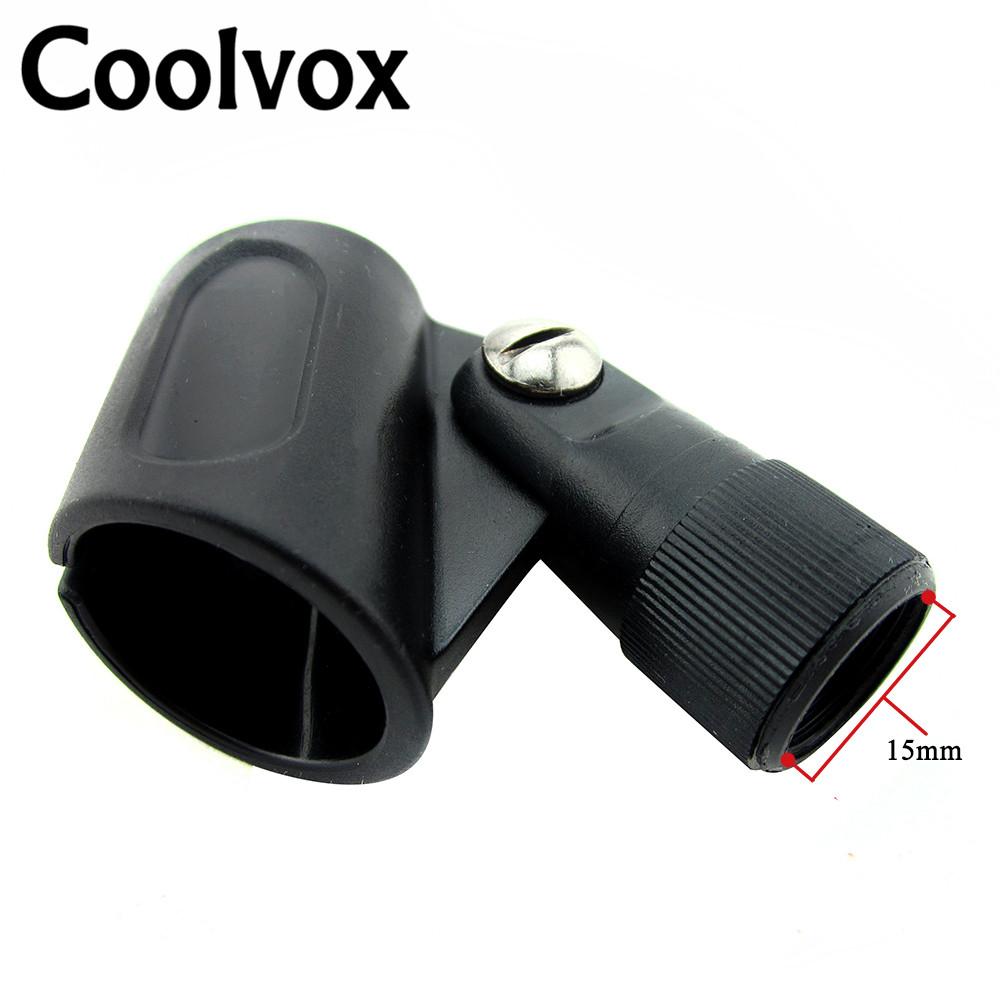 Microphone Clip for Mic Stand - Essential Accessory for Audio Recording, Interview Microphone Clip Hot Shoe Boots  For Camera Light Mic Holder
