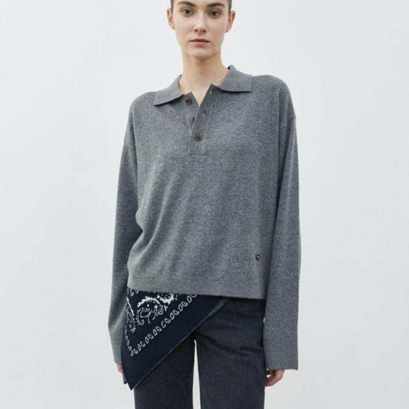 Diaalto TIGNES ÉCHARPE TRICOTÉE_MARINE