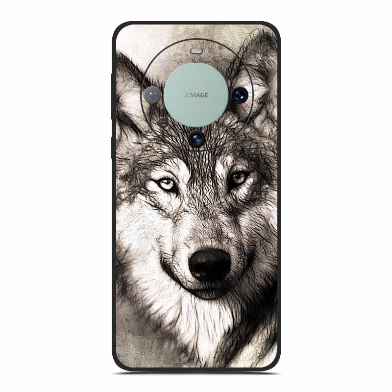 TPU Soft Phone Case for Huawei Mate 60 Funda Silicone Luxury Back Cover for Huawei Mate 60 pro Capa Animal Lion Dinosourus