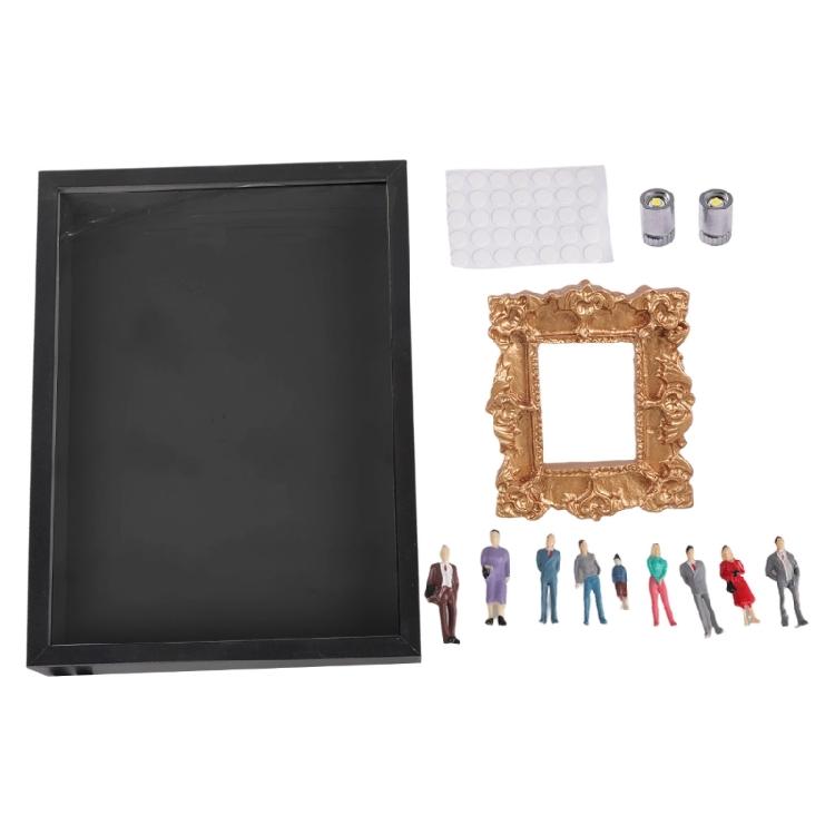 Unique Family Memory Photo Box Set Miniature Museums Photo Frame with Decorative Type