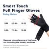 1Pair Copper Arthritis Compression Gloves Women Men Relieve Hand Pain Swelling And Carpal Tunnel Fingerless For Typing