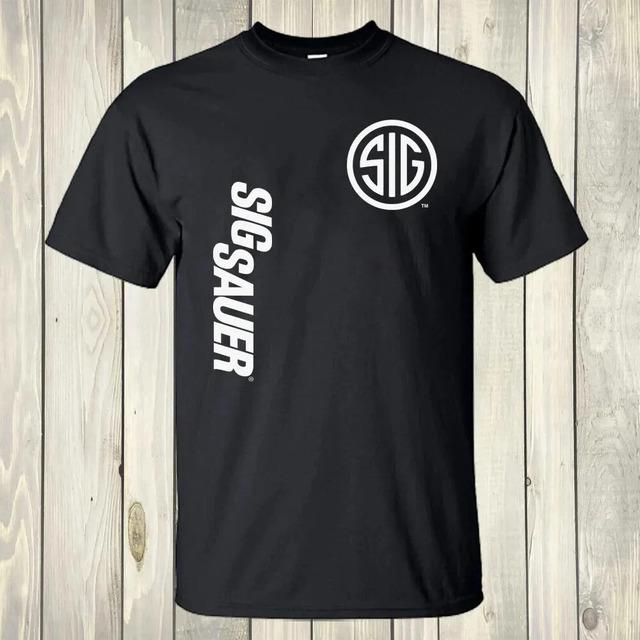 Camiseta Com Logotipo Sig Sauer S