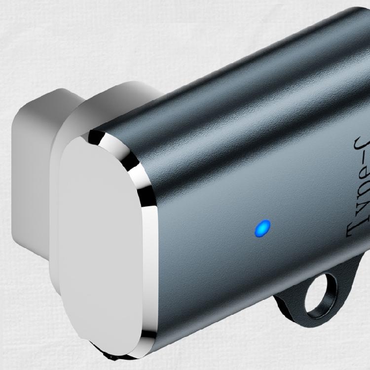 Magnetic Charging Adapter Type C To 3 Pin Secure Connection LED Indicator 3 Color Variants Portable Keyring Accessory