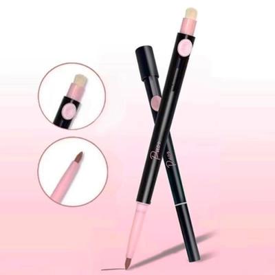 PUCO - 2 In 1 Lip Liner Brush - 3 Colors