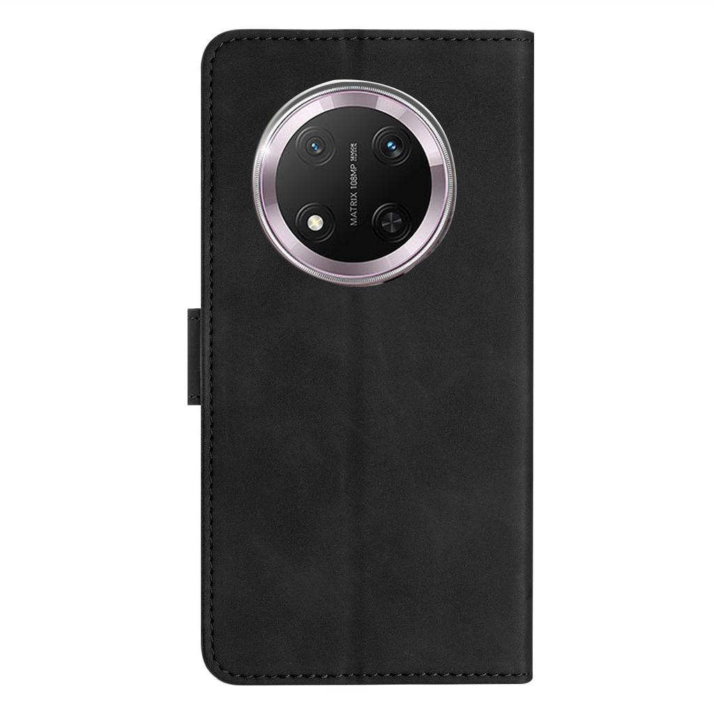 For Honor X9c 5G Case Imprinted Butterfly Leather Wallet Phone Cover