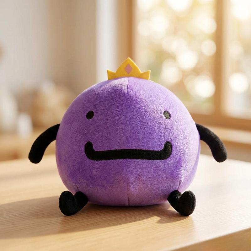 New Wemmbu Plush Toys Game Accessories Kawaii Purple Cartoon Plush Toy Game Character Decorative Ornaments Gifts For Boys Girls
