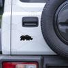 Auto Metall Karosserie Nashorn Rhinoceros Logo Aufkleber Kühlergrill Abzeichen Kofferraum Embleme Sticker Zubehör