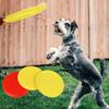 Літаючий диск для собак Легко тримати та кидати Ергономічний Стійкий до укусів М'який ПВХ Літаючий диск для води та суші Барвиста вулична іграшка для дресирування собак