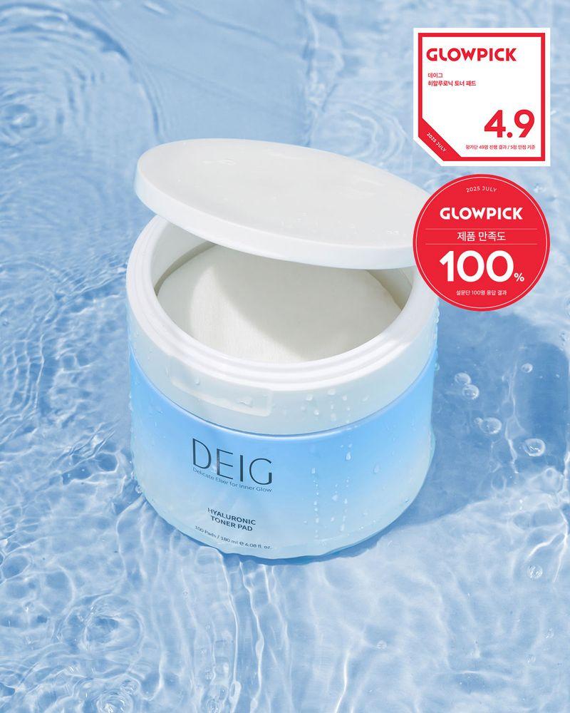 Hyaluronic Toner Pads 100 Sheets (180ml)