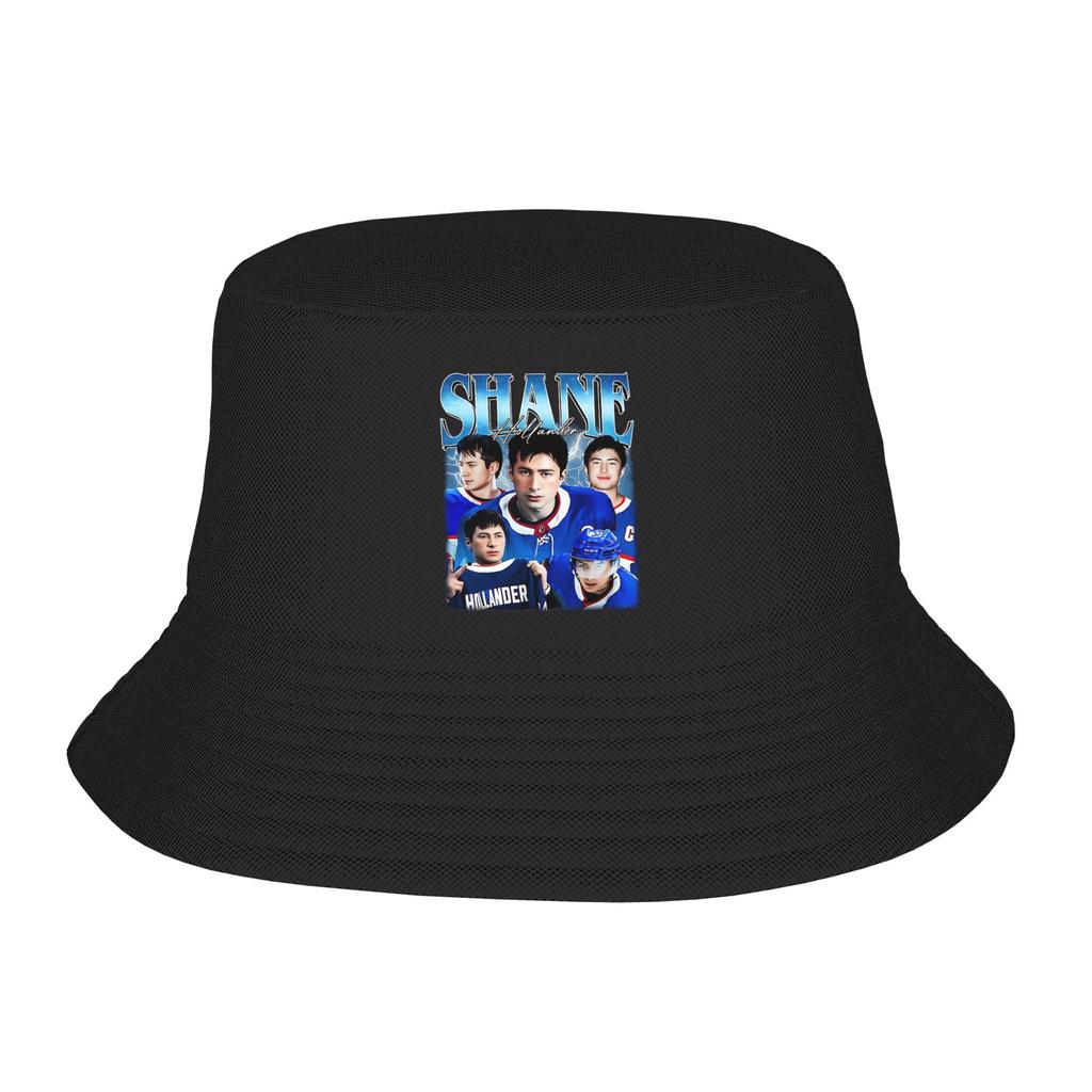 Shane Hollander Heated Rivalry Vintage Bootleg Hockey Art Bucket Hat Unisex FisherUnisex Hats Beach Travel Caps Hip Hop Sun Hats
