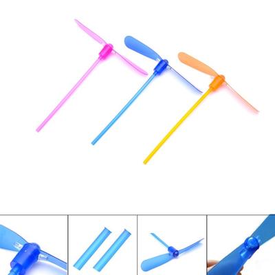 Top Quality Led Flash Plastic Bamboo Dragonfly Propeller Kids Outdoor Hand Push Gifts Toy