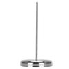 Stainless Steel Straight Rod Paper Memo Holder Check Spindle Bill Fork,   and   with Stdy Base, Sy To Stand On the Table, Holds Bills and Memos