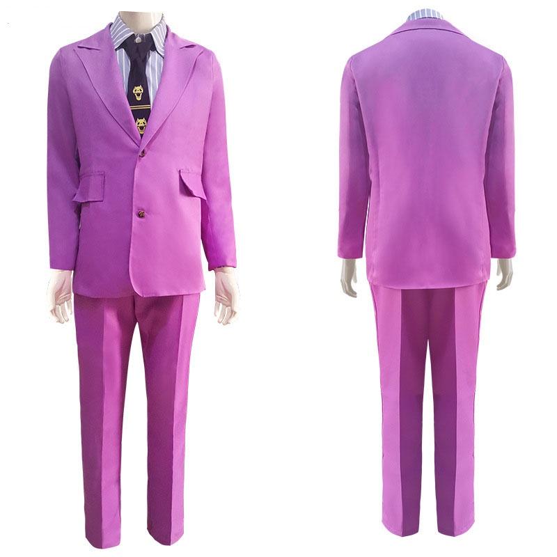 Szczegółowe ubrania do cosplayu Jojo's Bizarre Adventure Diamond Is Unbreakable Yoshikage Kira/Kosaku Kawajiri