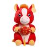 Horse Plush Doll Year of the Horse Plush Toy 2026 Success Pony Doll Traditional PP Cotton Stuffed Animal Festive Gift for All Ages