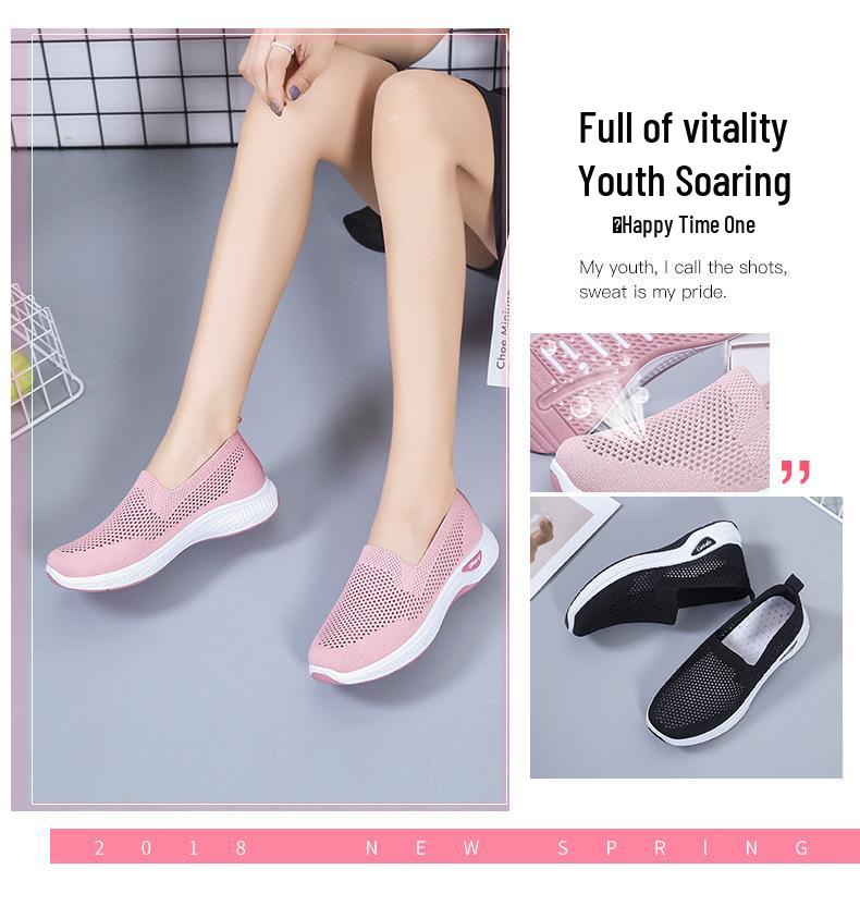 Women's 2024 Fashion Casual Sports Sneakers - Soft Sole, Breathable, Stylish for Everyday Wear