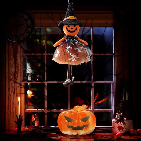 Halloween Ghost Pendant Hanging Ornament Easy to Install Funny Spooky Witch Pendant Festival Party Decoration