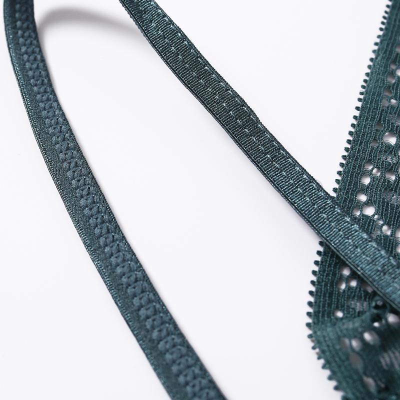 Frauen Sexy Spitze Höschen Low-taille Versuchung Dessous Damen Cross Strap G String Tanga Aushöhlen Feste Unterwäsche