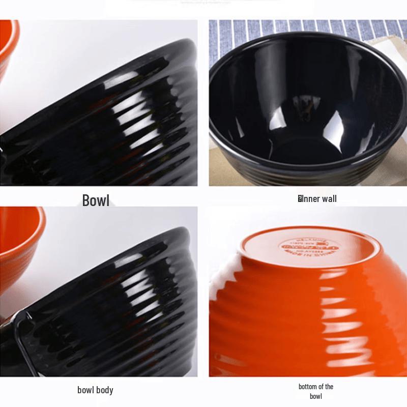 Kangfutao A5 Melamine Handled Bowl