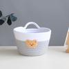 Small Woven Storage Baskets with Handles Basket for Kids Home Decor Toy Basket