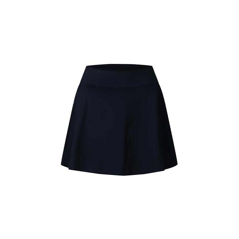 FILA Golf Series Contact Cool Feeling Fashion Versatile Casual Skirt Women skirts Deep-Blue A11W635316FDB M