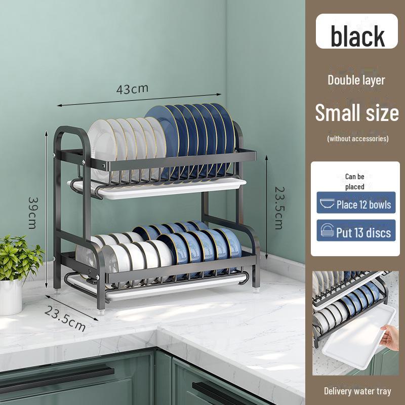 Multi-Function Kitchen Rack: Cross-Border Dish, Bowl, And Chopstick Storage