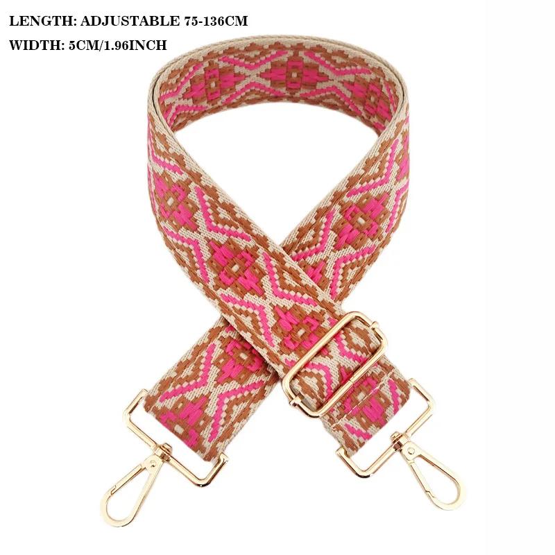 Sostituzione Tracolla Borsa in Tela Donna Tracolla Larga Cinghia Regolabile Sostituzione Tracolla Borsa Accessori Borse