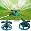 Sprinklerdüse 360 Grad automatisch rotierender Wasserspray Gartenrasen Automatischer Sprinkler Gartenbewässerung Bewässerungszubehör