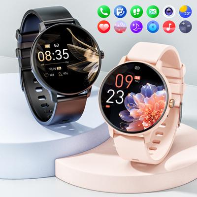 2024 Women Smartwatch Bluetooth Call 1.39 Inches Touch Screen Smart Watches for Men Health Monitoring IP67 Waterproof Fitness